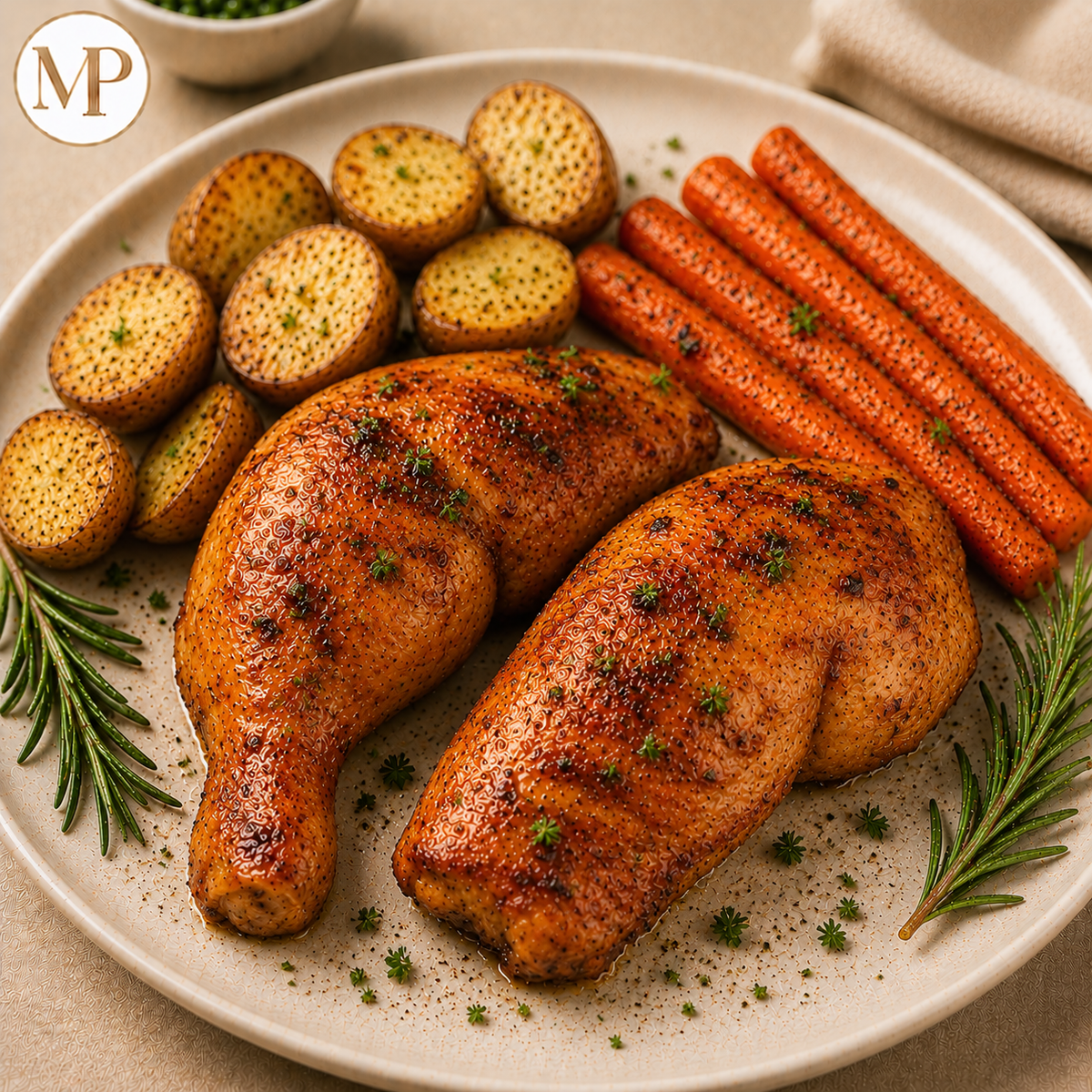 Chicken Leg Quarters Skinless (1-lb)